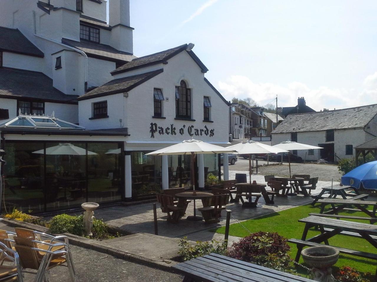 Hotel The Pack O' Cards à Combe Martin Extérieur photo